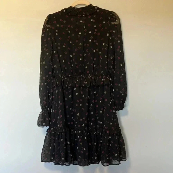 & Other Stories Paris Atelier black  floral dress - Picture 7 of 7